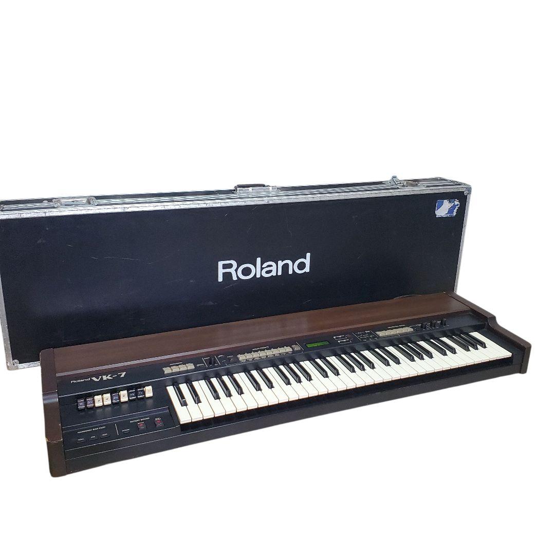 【希少・名機】Roland VK-7 オルガンキーボード 日本製 ハードケース付