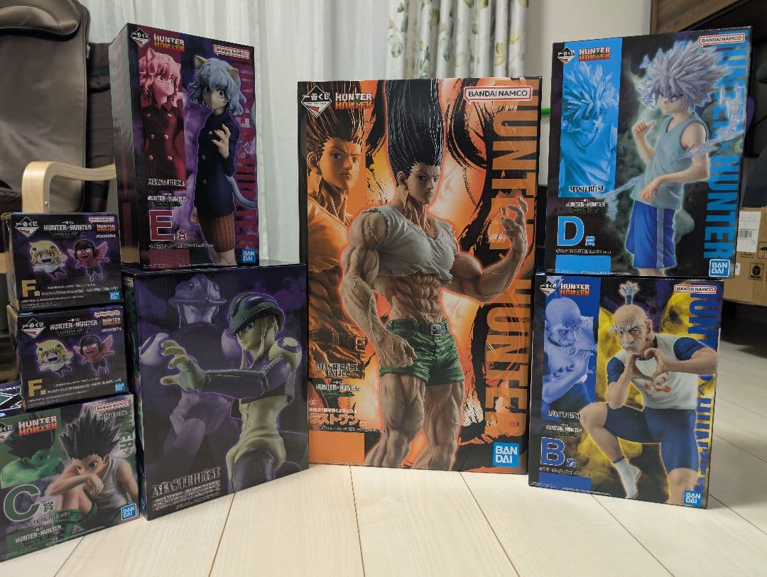 ハンターハンター 一番くじ キメラアント編 下位賞含む　全種類コンプリート