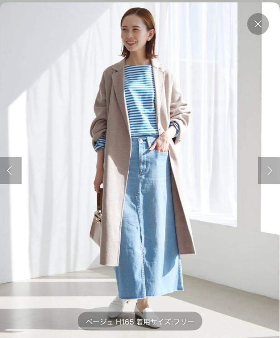 SLOBE IENA 定番のHAMILTONWOOLシリーズ チェスターコート