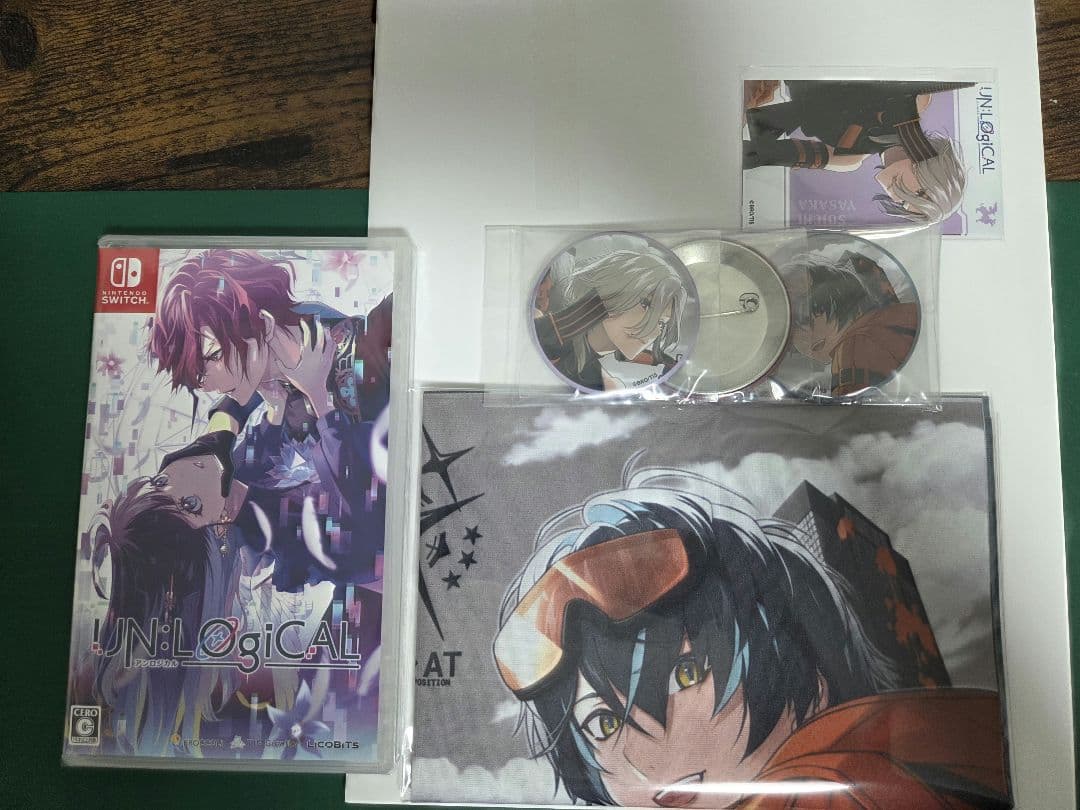 アンロジカル UN:LOGICAL Switchソフト アニメイト特典 缶バッジ