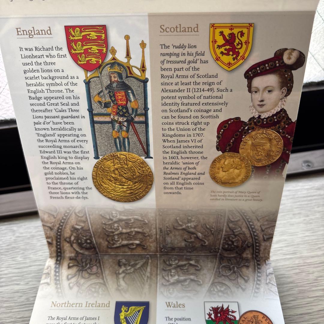 超希少 2009年 イギリス キューガーデン 50ペンス硬貨