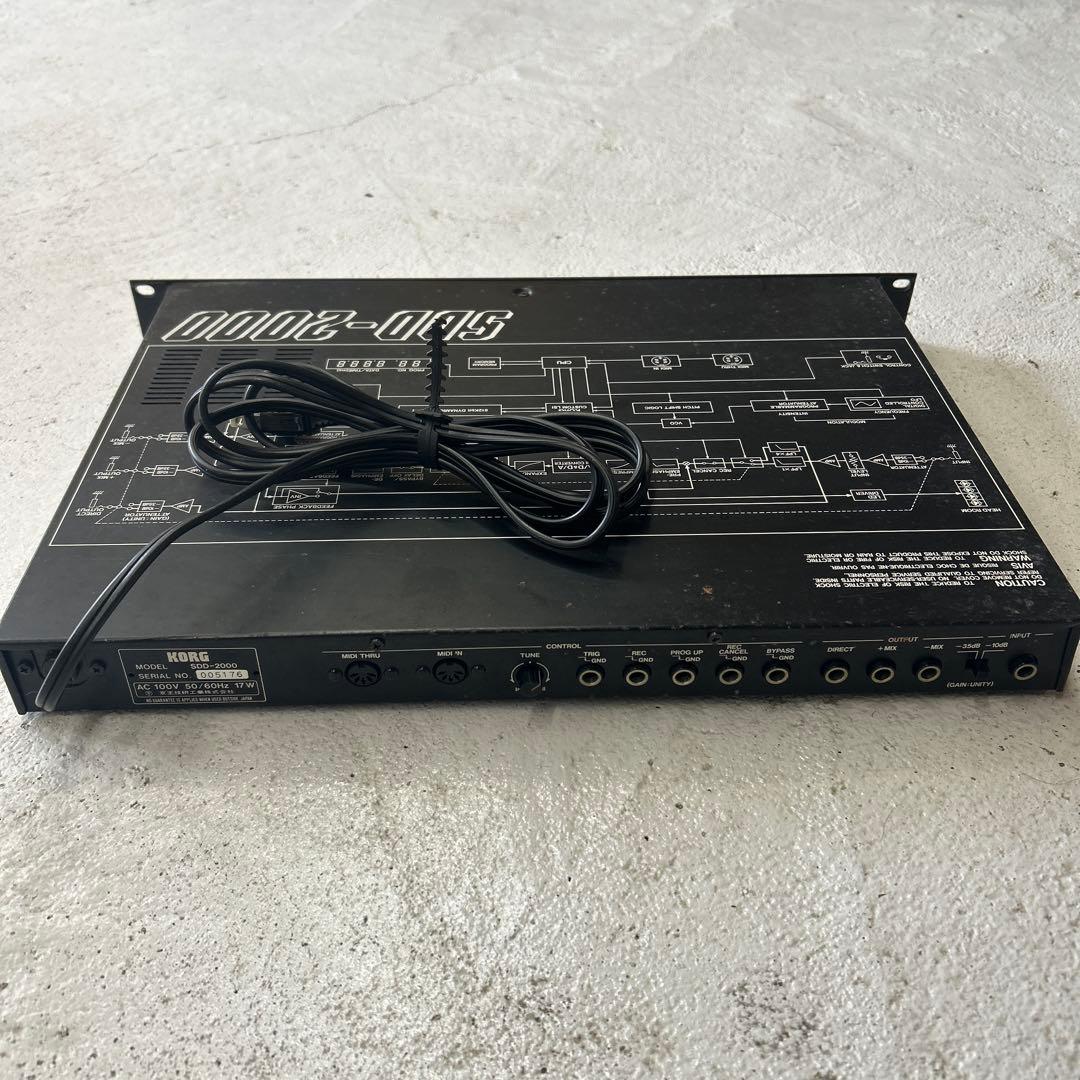 KORG SDD-2000（デジタルディレイ／ギターエフェクター）