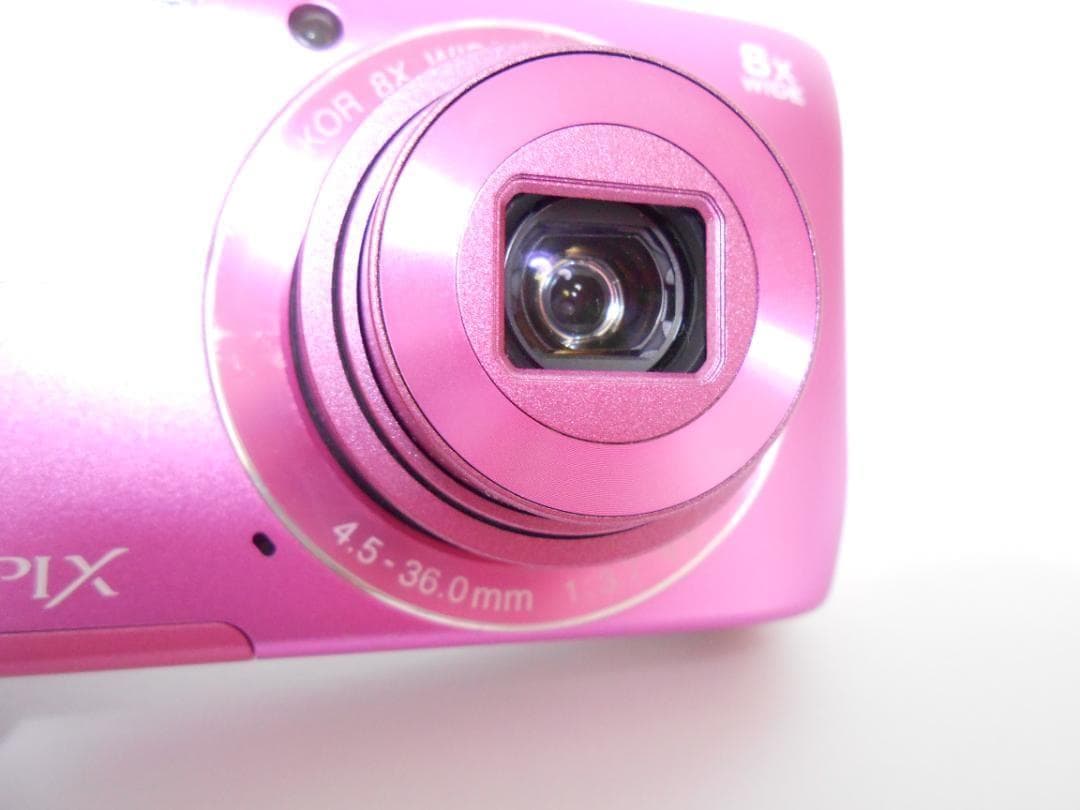 【お値下げ歓迎・美品】　ニコン　Nikon COOLPIX S3700 ピンク