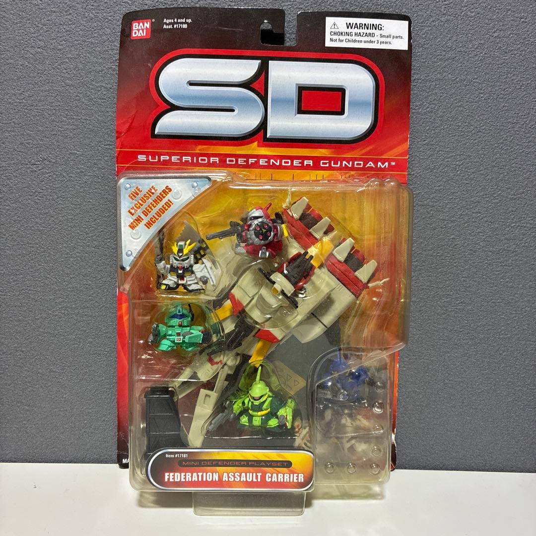 SD ガンダム MINI DEFENDER PLAYSET 新品未開封