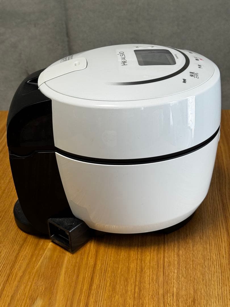 SHARP HEALSIO 炊飯器 ホワイト　２人前