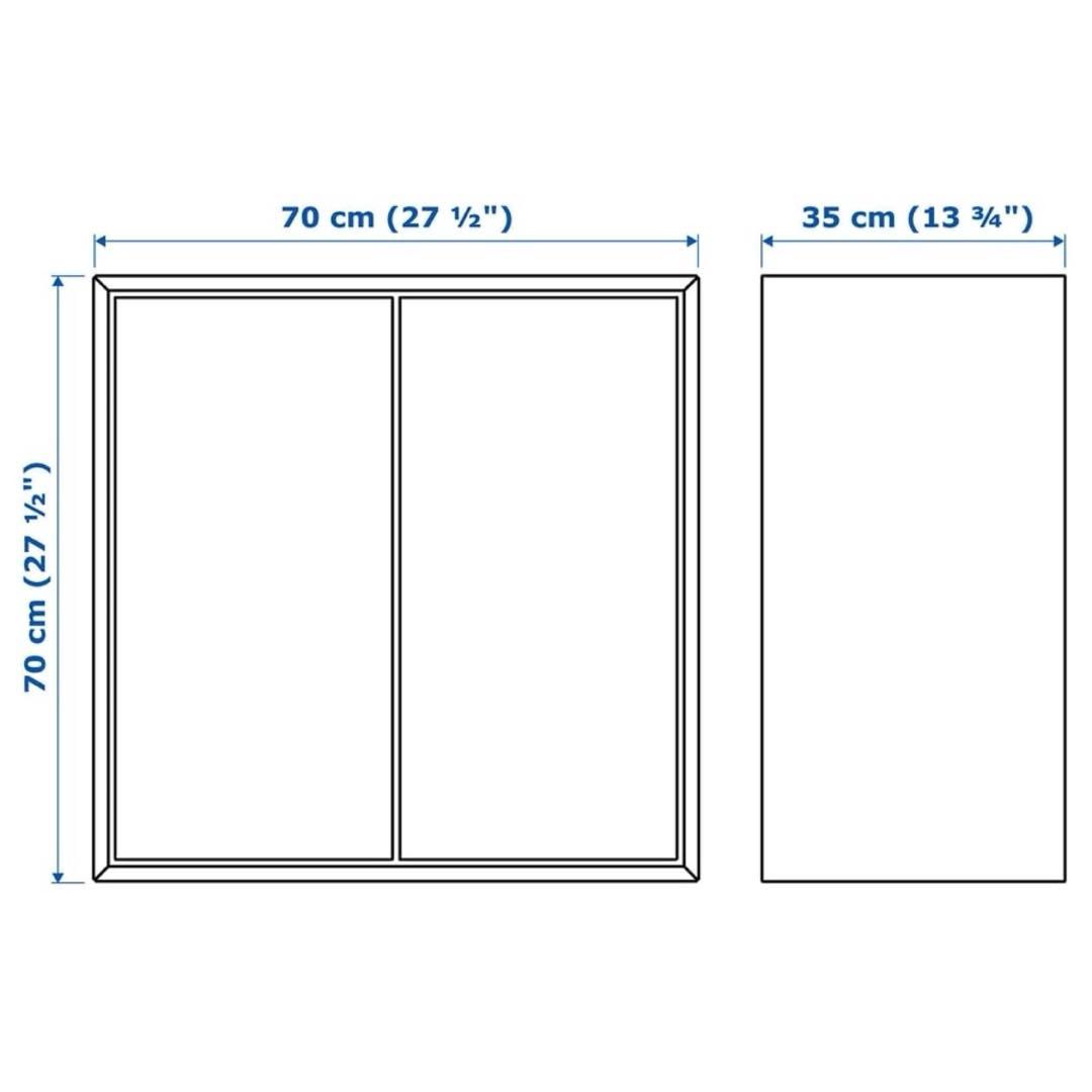 【新品未組立品】IKEA EKET エーケト　キャビネット　ホワイト