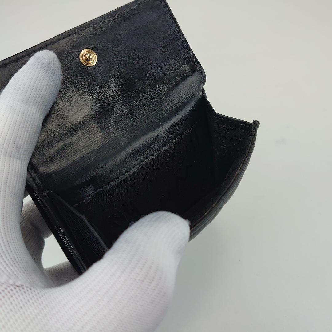 【めめ様用】シャネル　マトラッセ三つ折り　ナノ財布　【希少・カンボン柄】2197