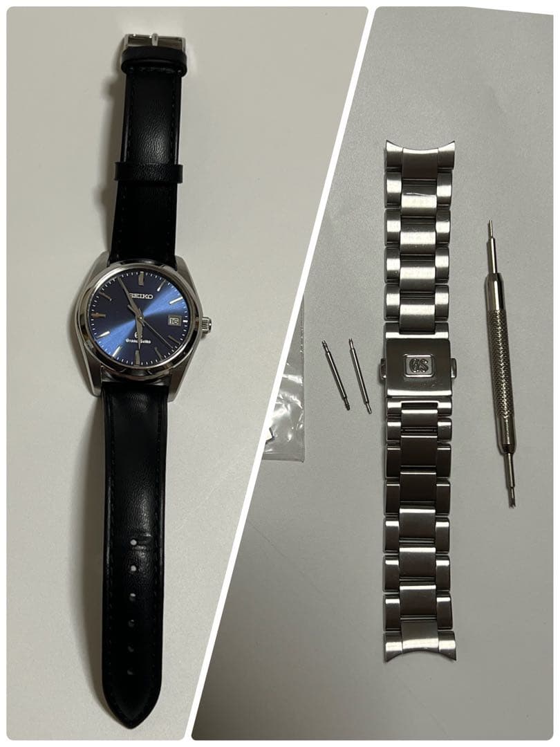 【MOND】【GrandSeiko】 SBGX065【金属+革ベルト付】