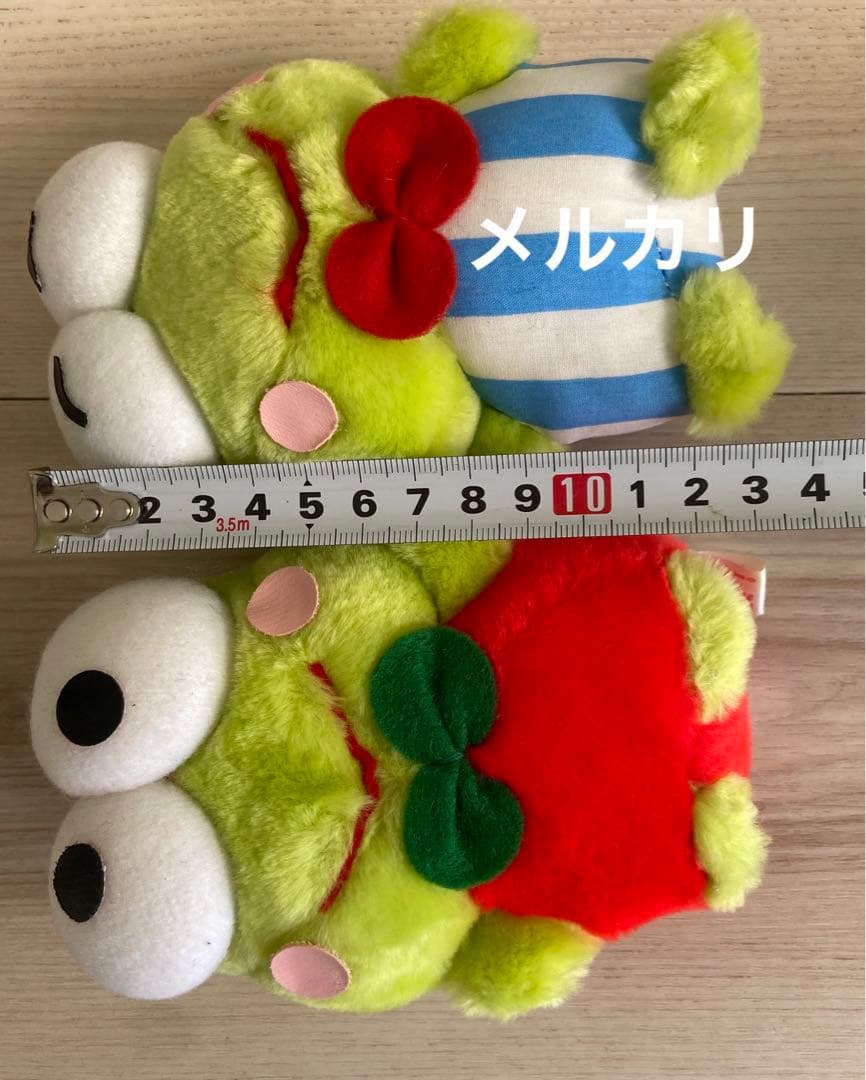 サンリオ　けろけろけろっぴ　マスコットぬいぐるみ　平成レトロ　当時物　希少グッズ