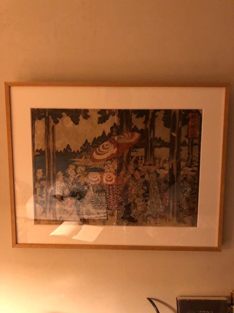 I*7様 狐の嫁入図　画:歌川国芳　1839-1842頃　浮世絵