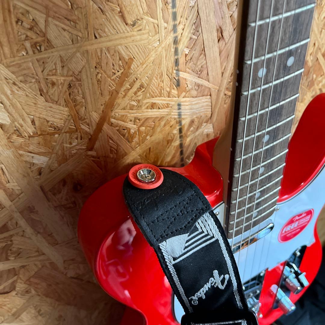 『美品』SQUIER BY FENDER Telecasterレースレッド