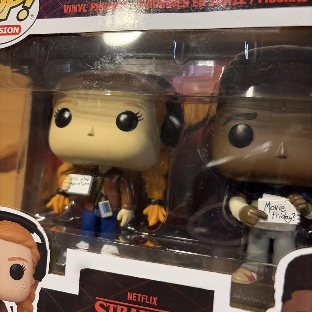 ストレンジャーシングス　マックス&ルーカス　フィギュア　POP TV