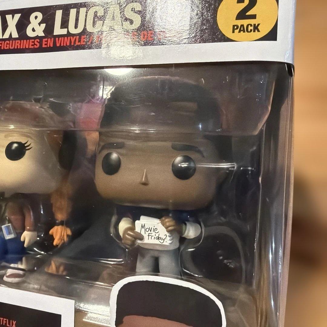 ストレンジャーシングス　マックス&ルーカス　フィギュア　POP TV