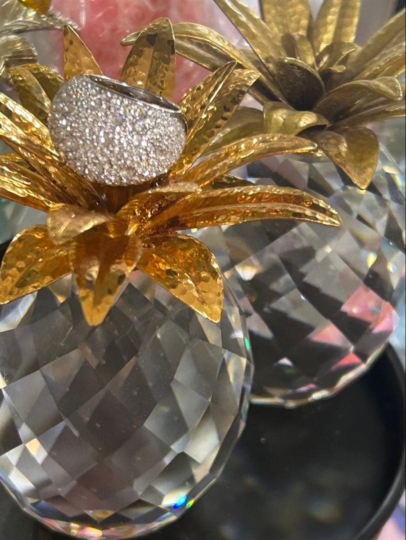 スワロフスキーパヴェリング14号➕スワロフスキーオマケ