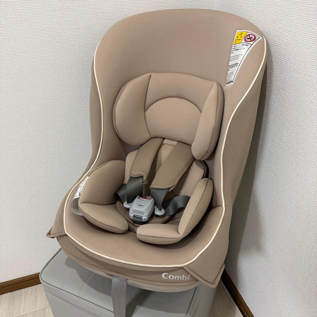【極美品】combi チャイルドシートコッコロ S UX ヘーゼルナッツ 新生児