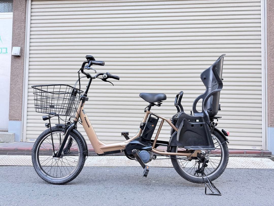 子供乗せ　パナソニック　電動アシスト自転車 チャイルドシート付き