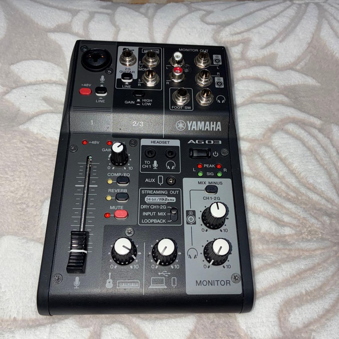 YAMAHA ヤマハ AG03MK2 マイク付き
