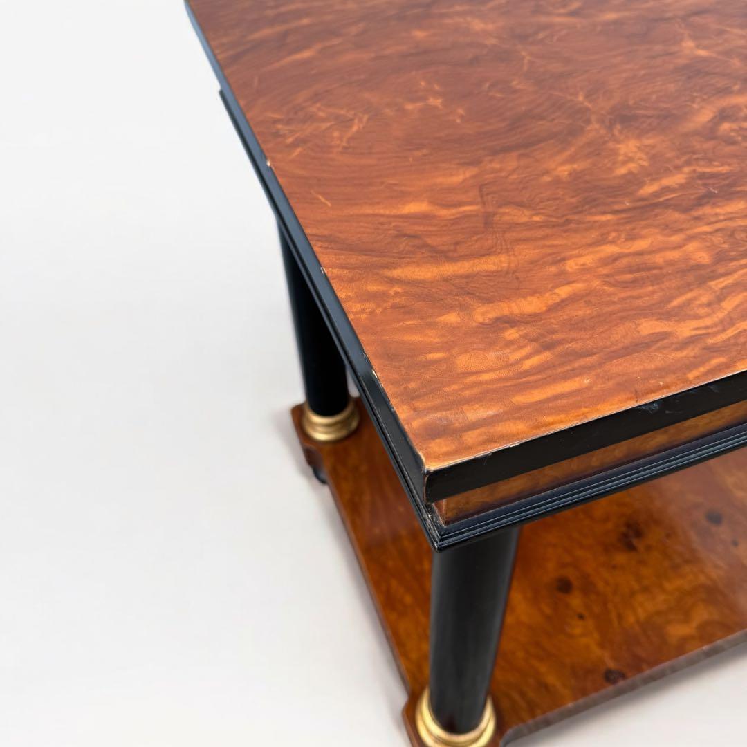 アンティーク調　テーブル　サイドテーブル　陳列棚　飾り棚　ビーダーマイヤー様式