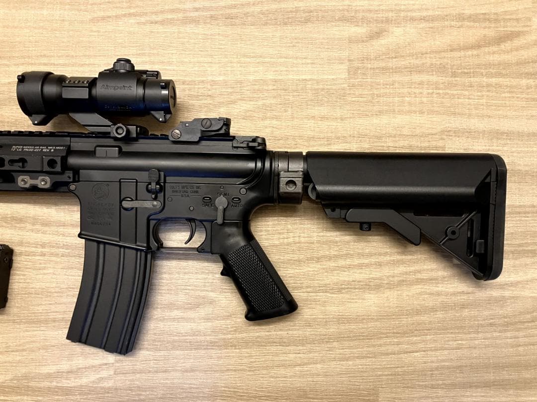 次世代電動ガン SOPMOD M4 カスタム　光学サイト付き