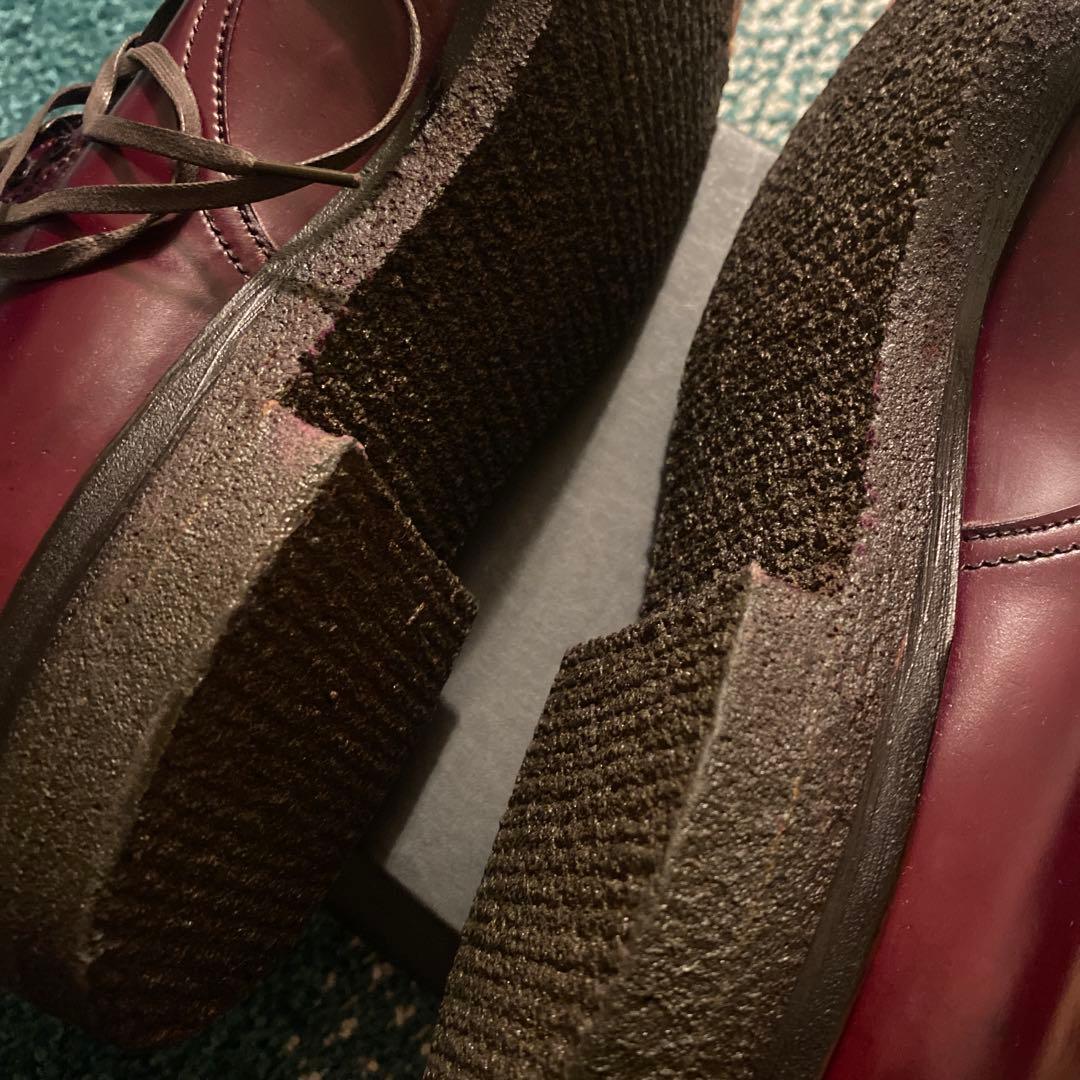 オールデンバーガンディ レザー ミッドカットブーツAlden 4540Hブーツ