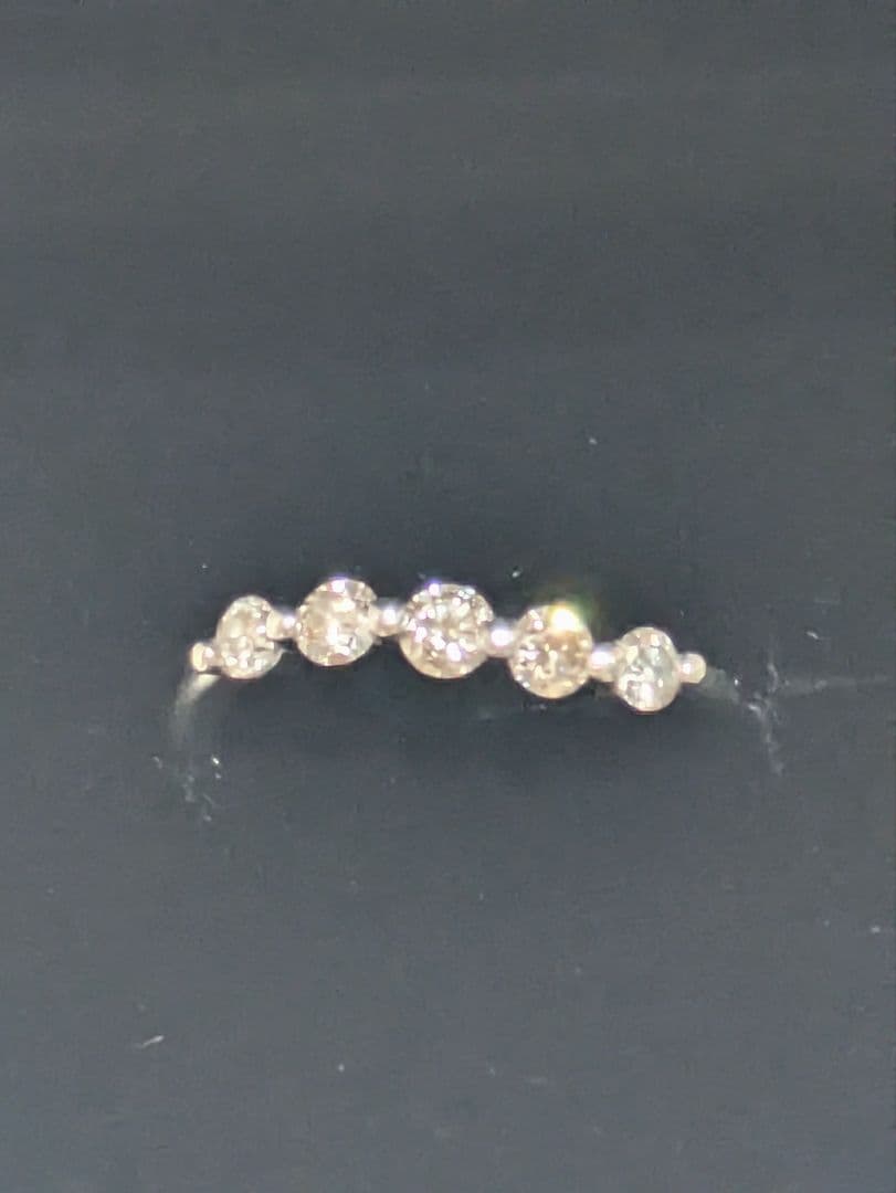ダイヤモンド 0.52ct プラチナ リング 9号
