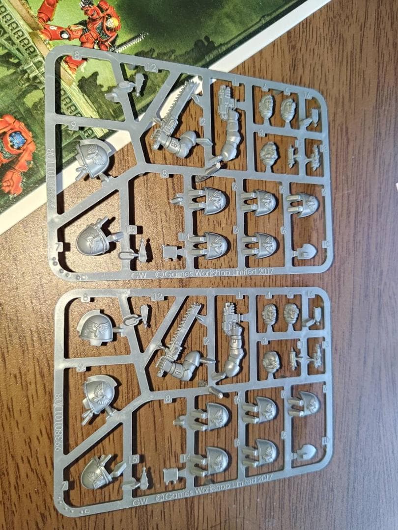 ウォーハンマー ブラッドエンジェル　アップグレード ×8 デカール3枚 +オマケ