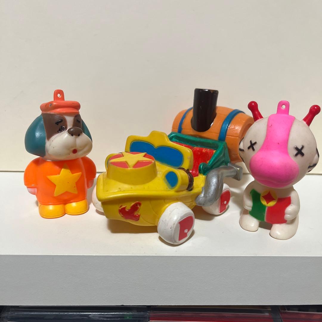 ポールのミラクル大作戦 パックン ドッペ ミラクルカー ソフビ セット