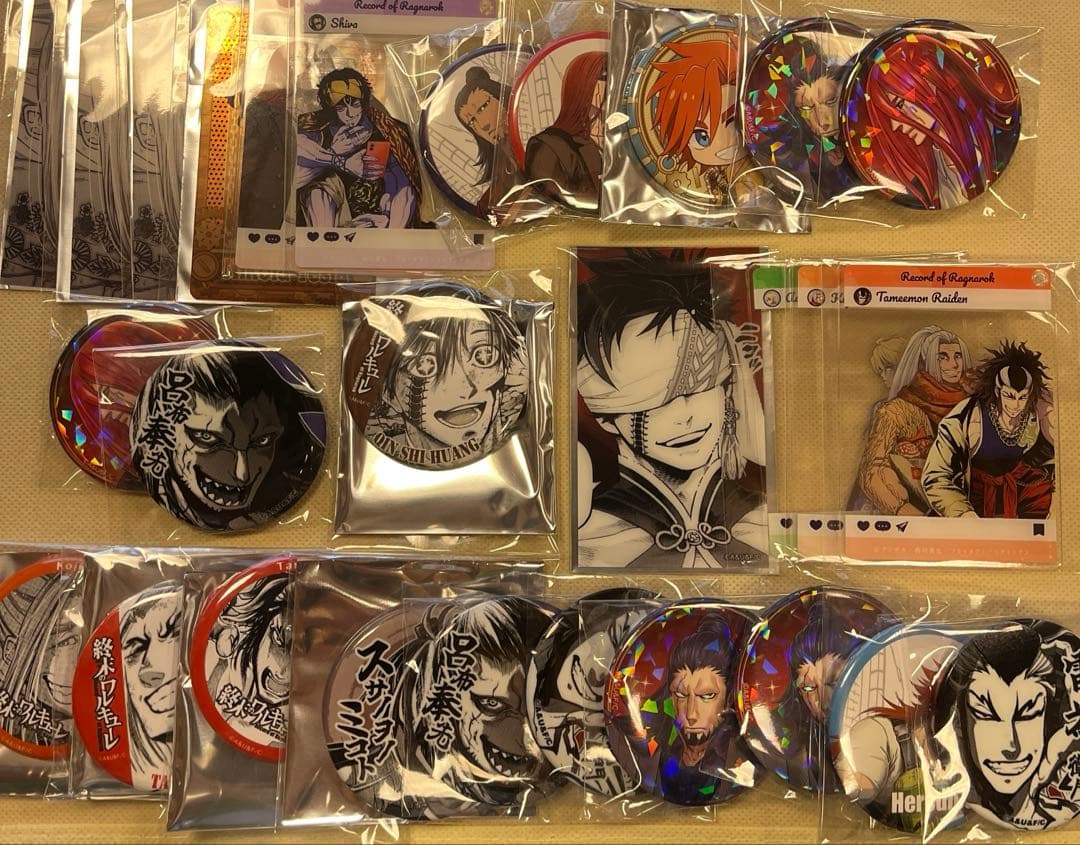 終末のワルキューレ　始皇帝　缶バッジ