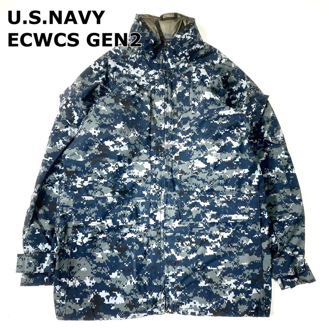 USNAVY ECWCS GEN2 デジタルカモ ゴアテックスパーカー M-XL