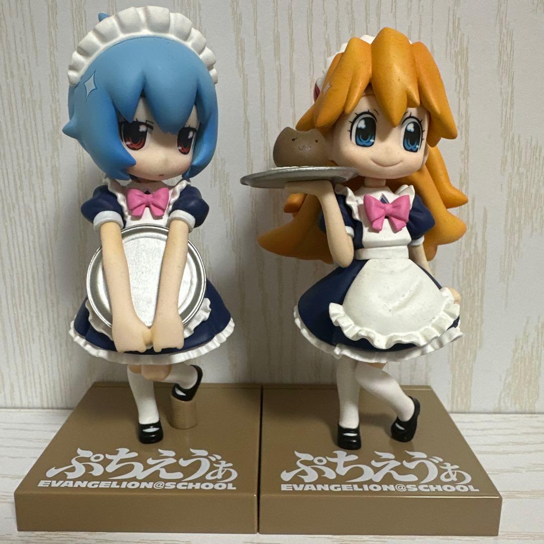 ［希少］エヴァンゲリオン　スクールコレクション4 ぷちえゔぁ フィギュアセット