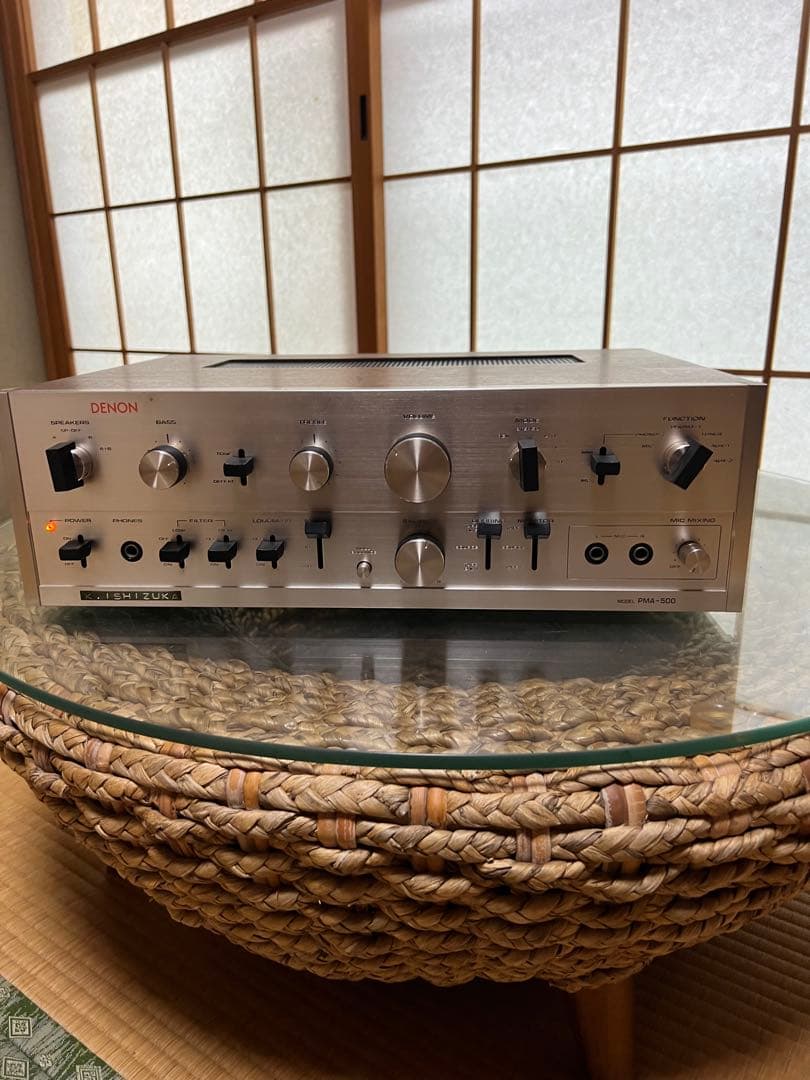 DENON PMA-500 プリメインアンプ 名機 MC対応 元箱あり 動作品