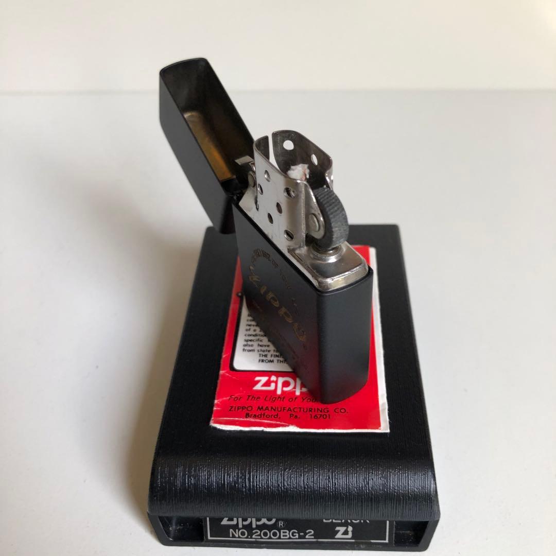 レア1982年製未使用ZIPPO イタリックロゴデザインZIPPO