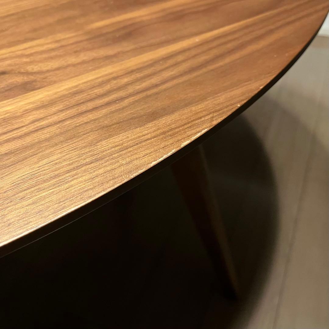 ダイニングテーブル 丸テーブル ミドルブラウン 100cm