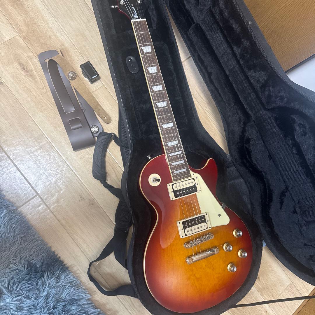 ニ*ル様 Epiphone　レスポール　クラシック　ハードケース付き