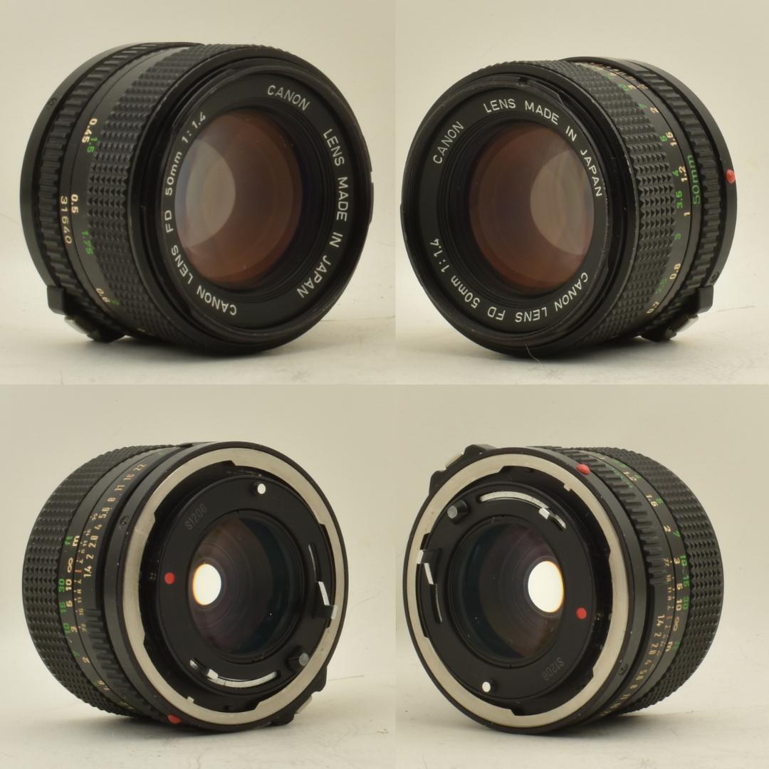 整備済 完動 Canon AE-1 Program Black NFD F1.4