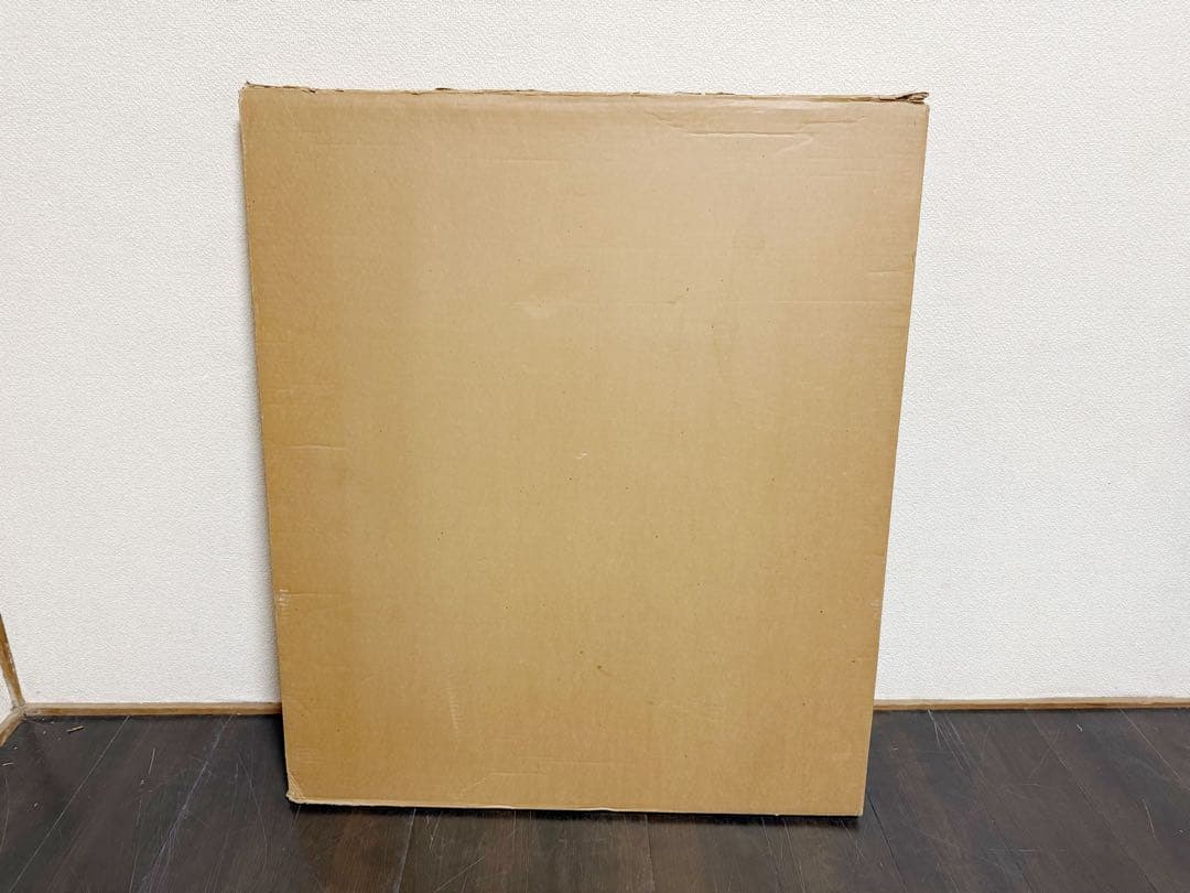 ほぼ未使用 茶道具 銀刧箔 風炉屏風先 裏白 両面使う 桑枠 元箱