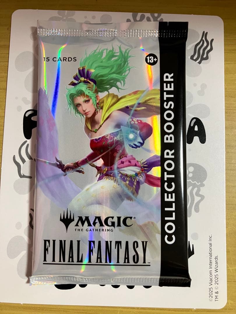 final fantasy コレクターブースター　英語　未開封