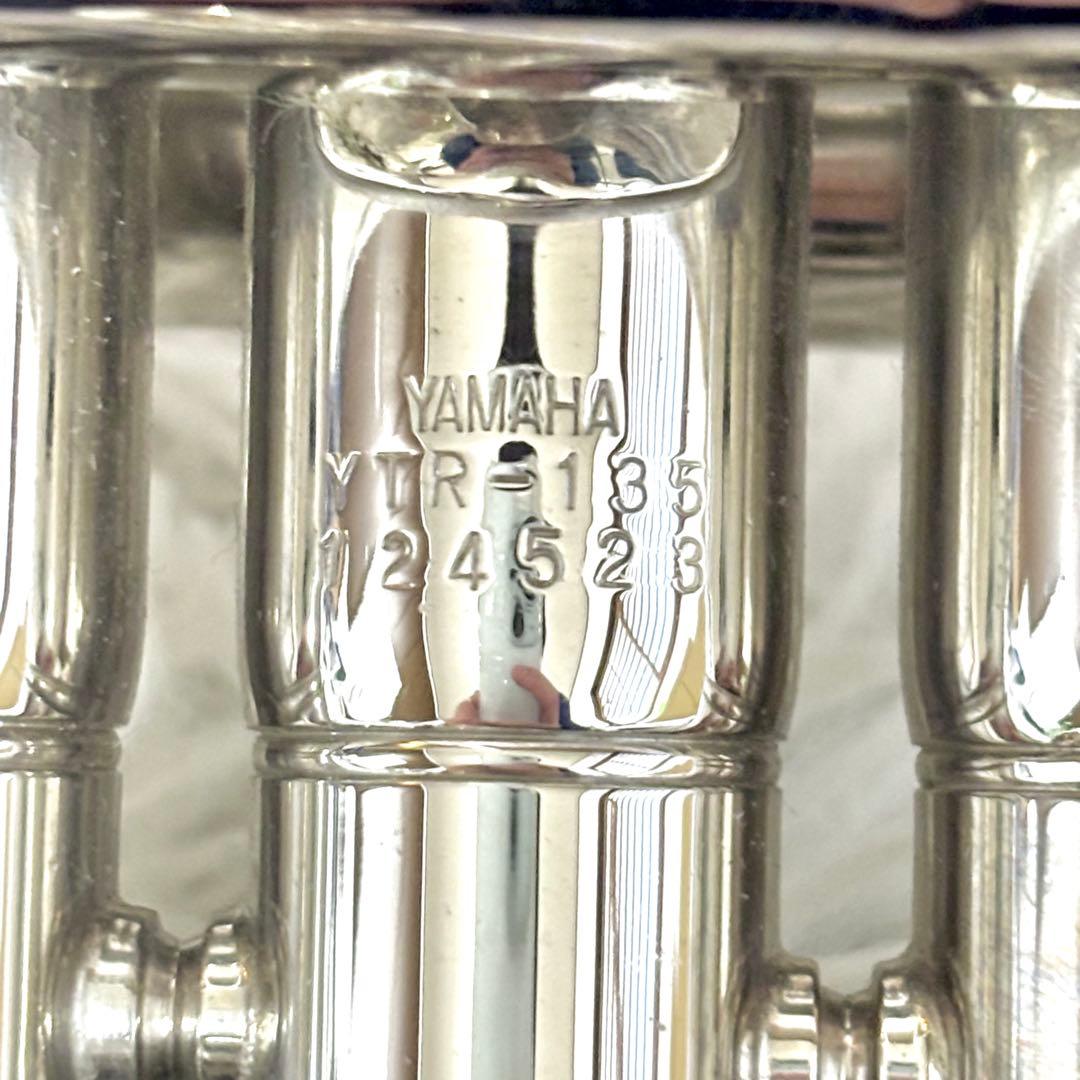 ⭐美品⭐YAMAHA　YTR-135 B♭トランペット ニッケルメッキ　シルバー