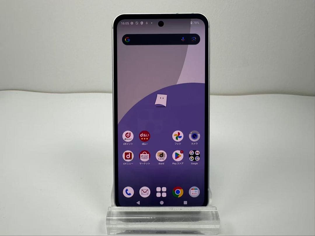 新品同様 Aquos sense9 docomo SIMフリー ホワイト