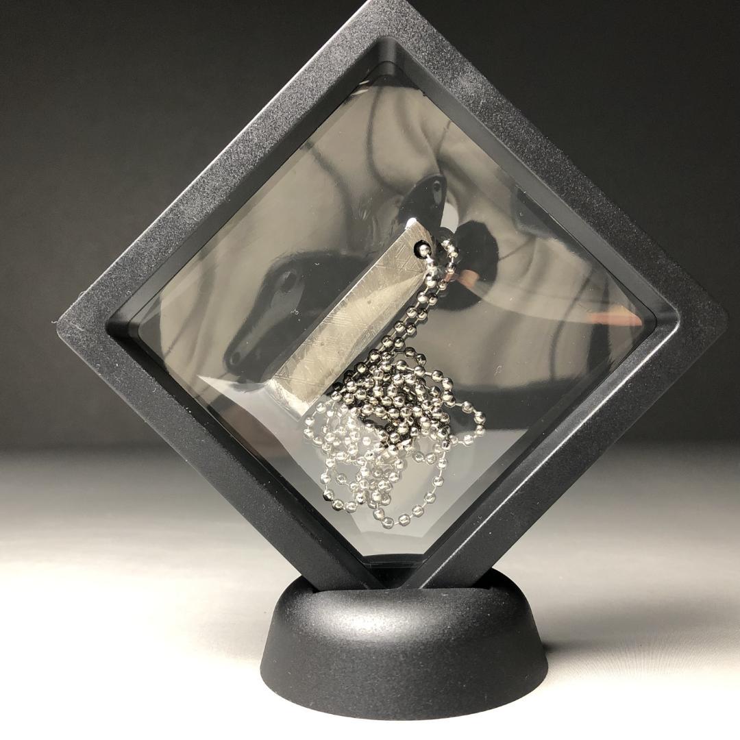 ムオニオナルスタ隕石　メッキ処理済み　ペンダント　 鉄隕石　重さ約29ｇ