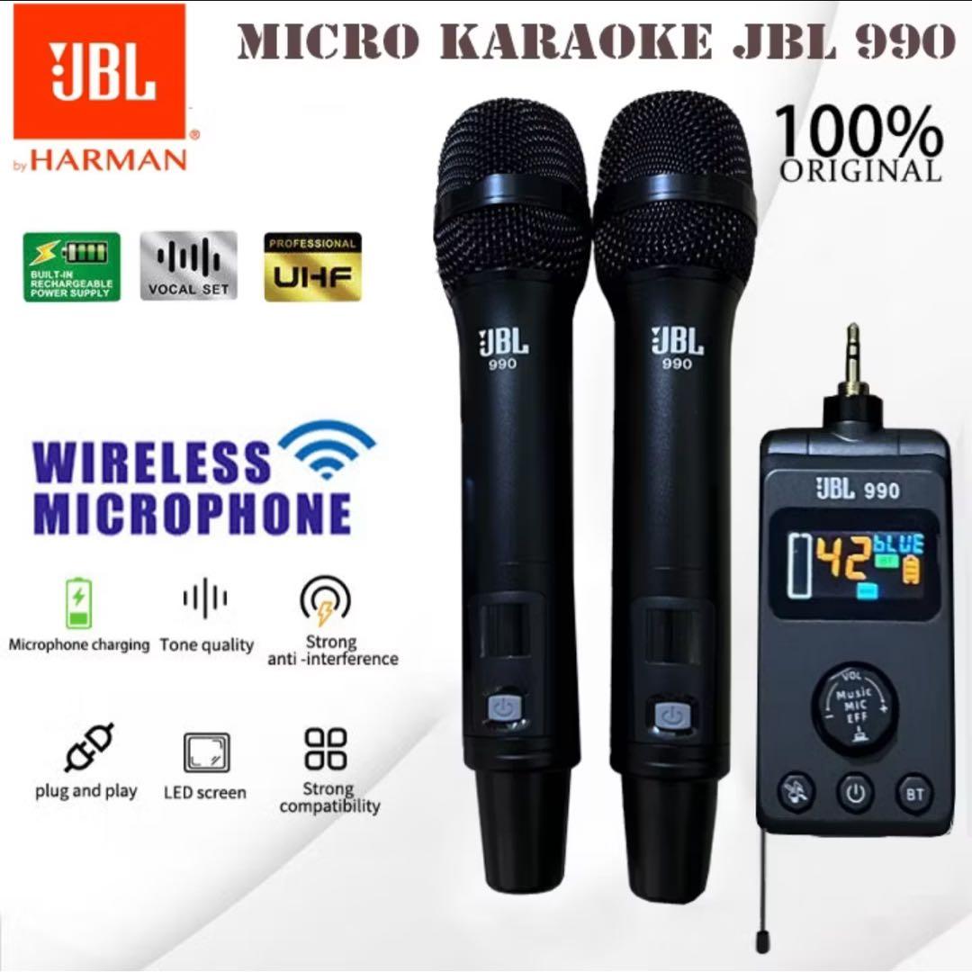 JBL 990 ワイヤレスマイク 2本セット
