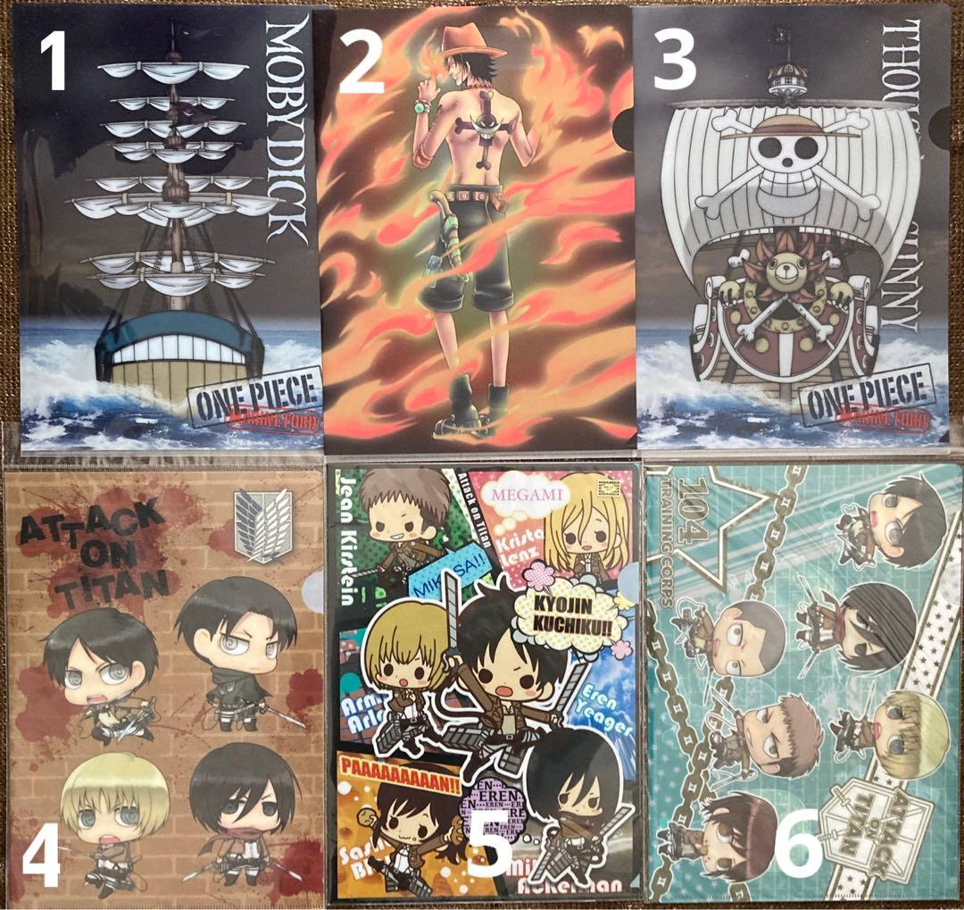 クリアファイル①