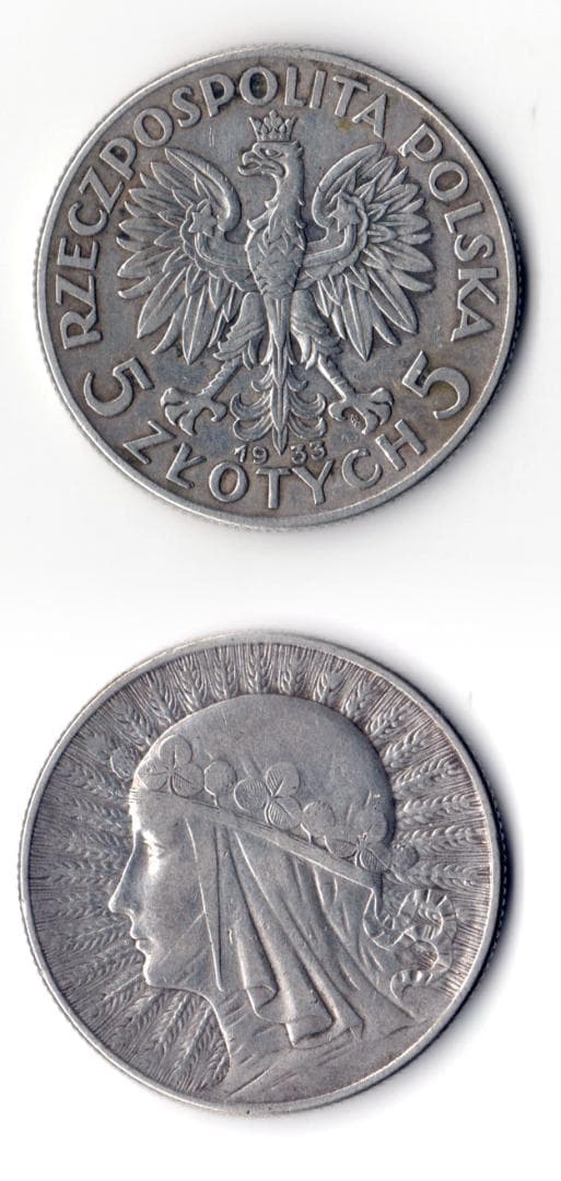 ポーランド 銀貨入り硬貨セット 1・2・5・10・20・50ズウォティ／グロシェ