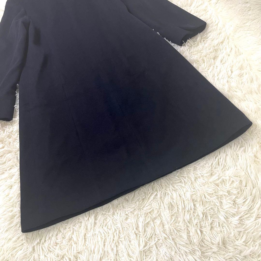 新品*Reflectリフレクト　ニュアンスネックアンゴラ羊毛コート　尾州産日本製