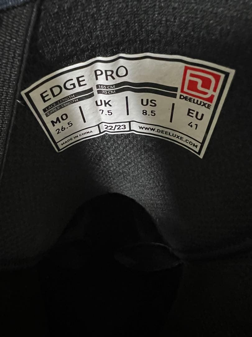 【限定値下】ディーラックス　エッジプロDEELUXE EDGE PRO26.5