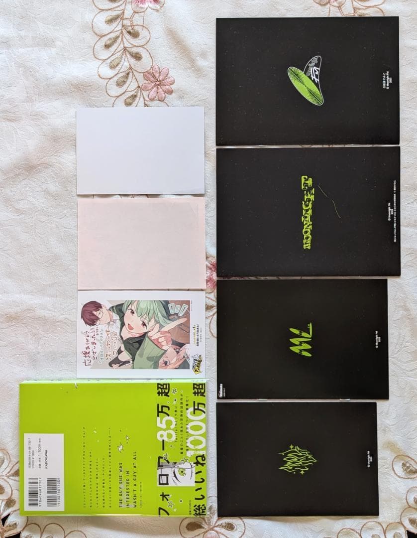 全巻初版 気になってる人が男じゃなかった1～3巻 小冊子グッズ特典セット