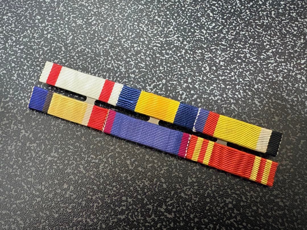 満州国軍２段６連略綬板日本軍日本軍陸軍海軍軍装愛新覚羅溥儀ラストエンペラー