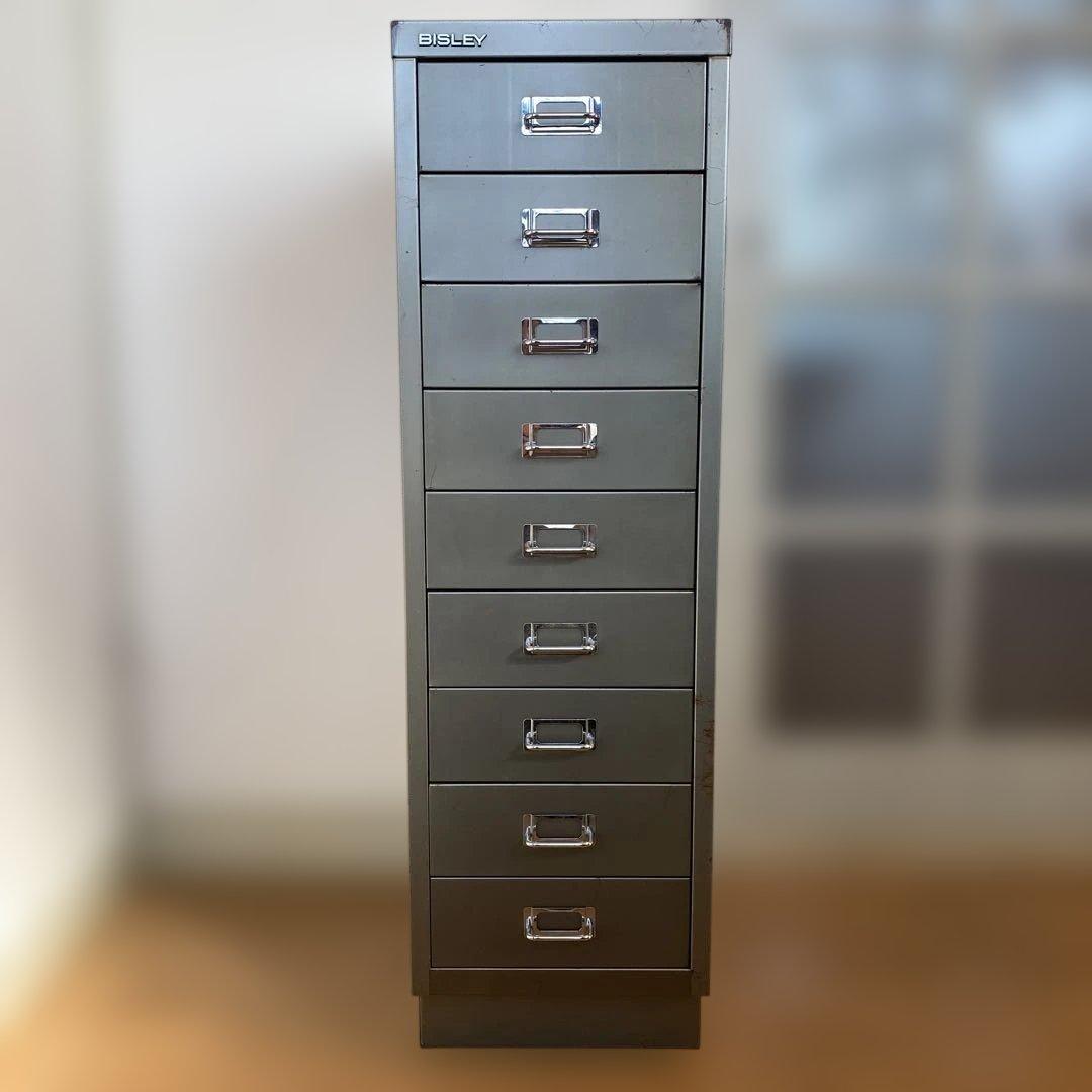 BISLEY ビスレー ヴィンテージキャビネット 9段