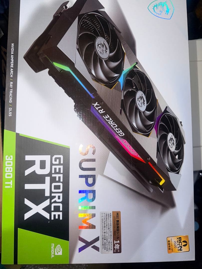 グラフィックボード・グラボ・ビデオカード MSI GeForce RTX 3080Ti SUPRIM X
