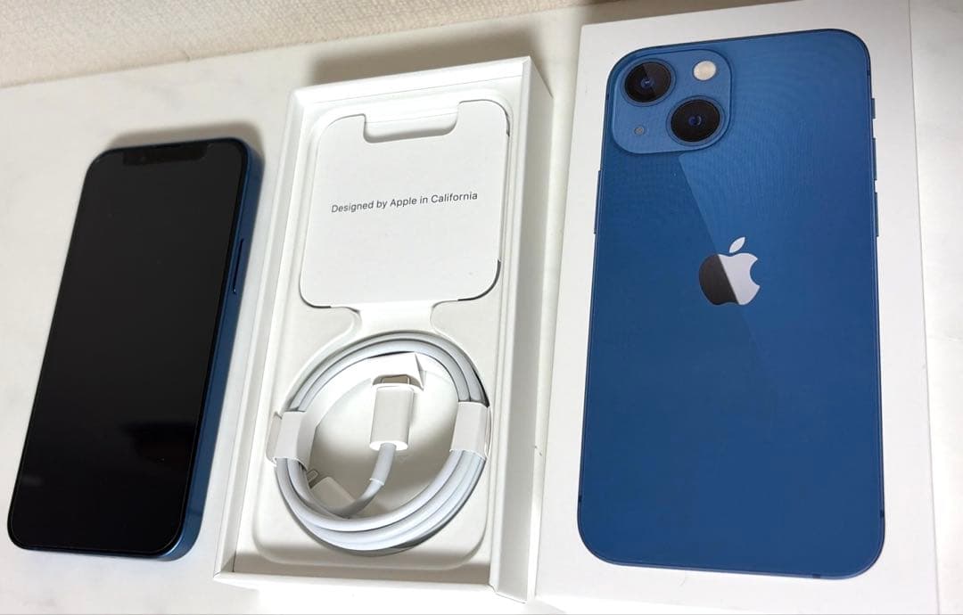 【極美品】iPhone 13mini 128GB SIMフリー端末！